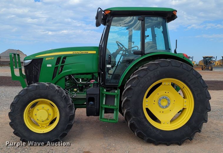 image for item DR6996 2017 John Deere 6120E  MFWD tractor