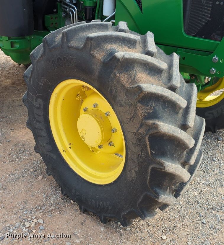 image for item DR6996 2017 John Deere 6120E  MFWD tractor