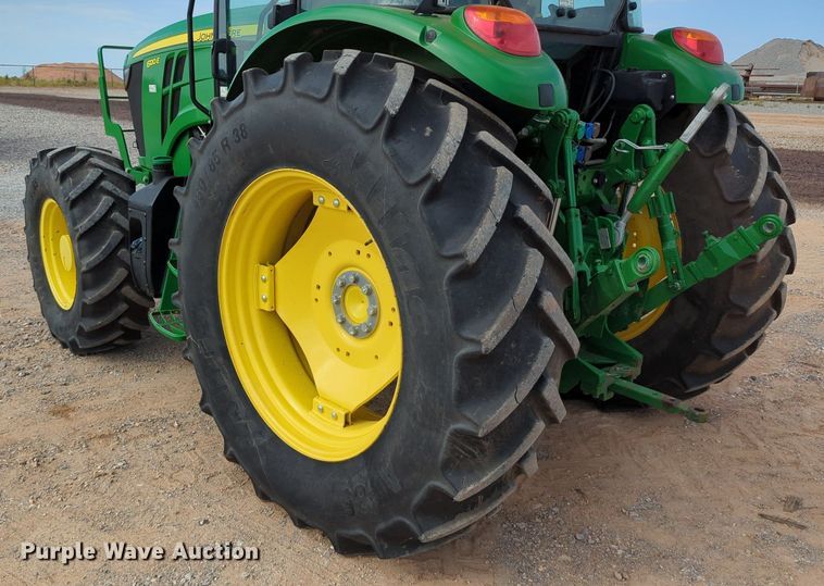 image for item DR6996 2017 John Deere 6120E  MFWD tractor
