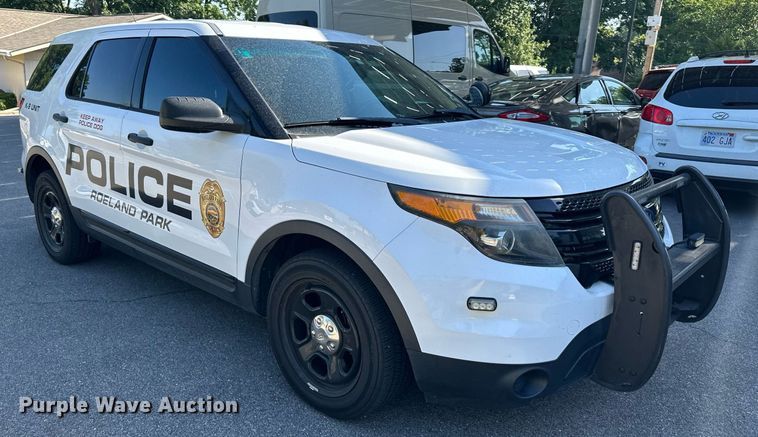 image for item DS2261 2015 Ford Explorer Police Interceptor  SUV
