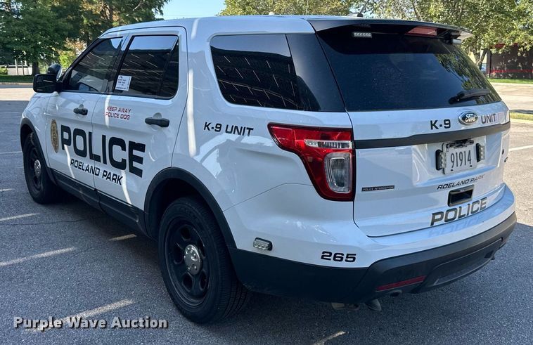 image for item DS2261 2015 Ford Explorer Police Interceptor  SUV