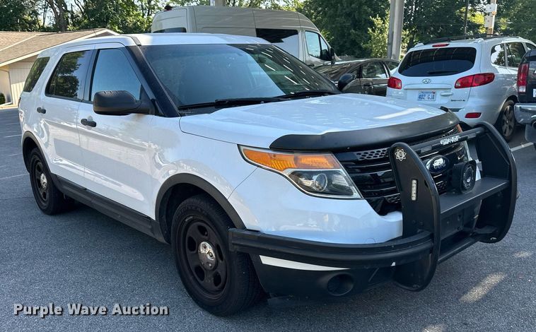 image for item DS2263 2014 Ford Explorer Police Interceptor  SUV