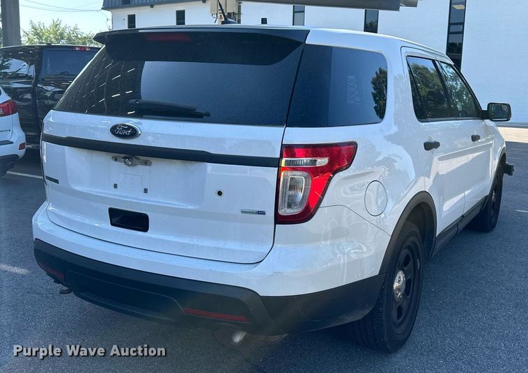 image for item DS2263 2014 Ford Explorer Police Interceptor  SUV