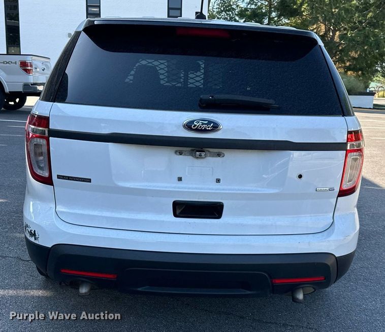 image for item DS2263 2014 Ford Explorer Police Interceptor  SUV