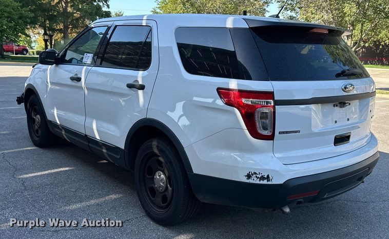 image for item DS2263 2014 Ford Explorer Police Interceptor  SUV