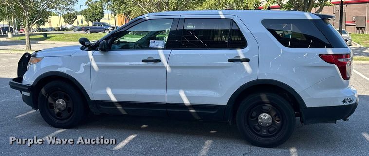 image for item DS2263 2014 Ford Explorer Police Interceptor  SUV