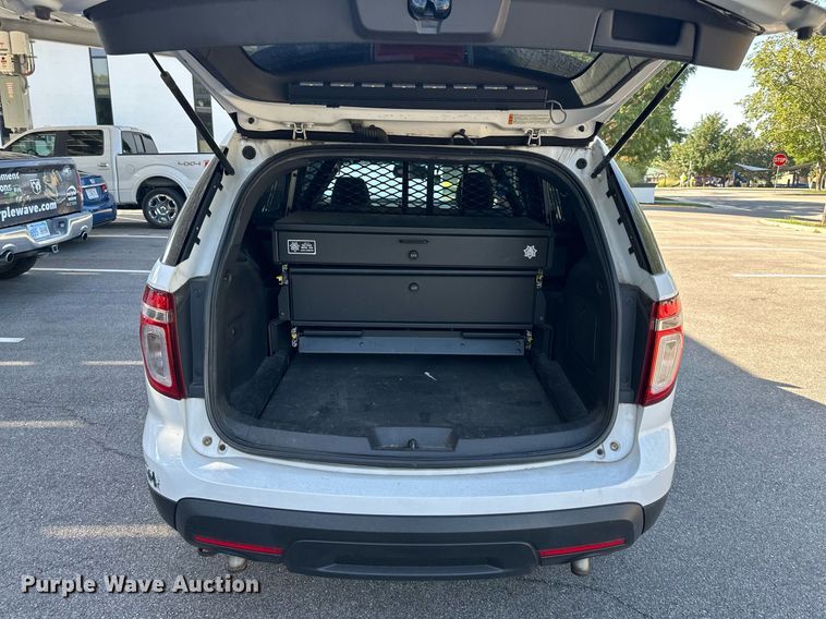 image for item DS2263 2014 Ford Explorer Police Interceptor  SUV