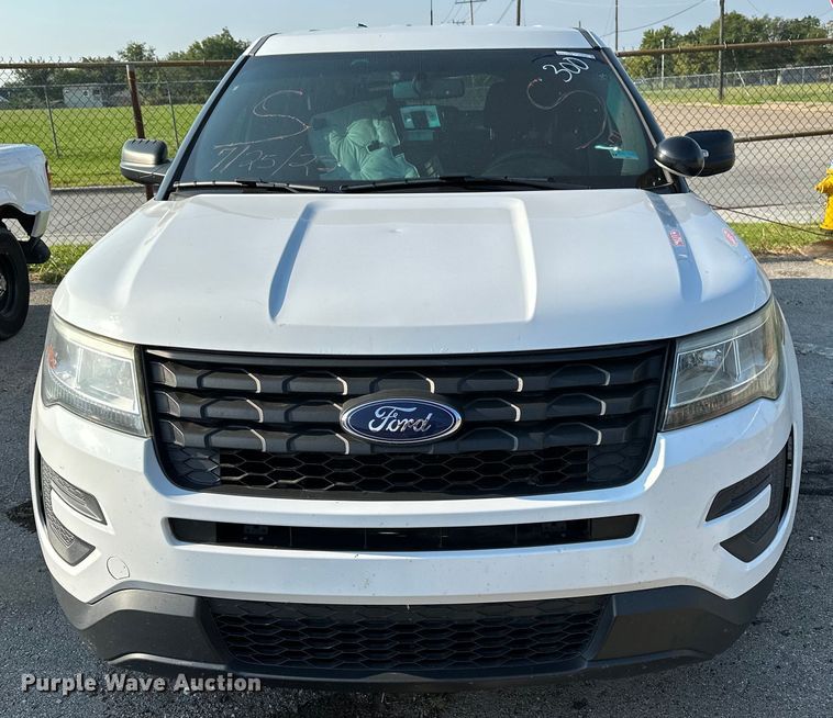 image for item GH9280 2016 Ford Explorer Police Interceptor  SUV