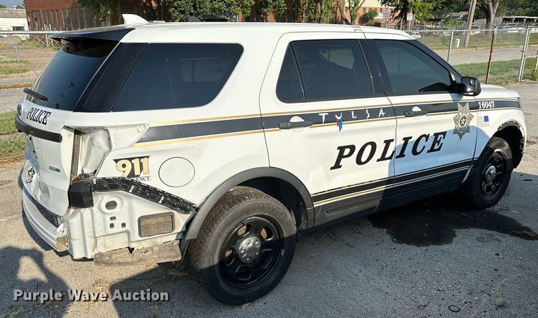 image for item GH9280 2016 Ford Explorer Police Interceptor  SUV