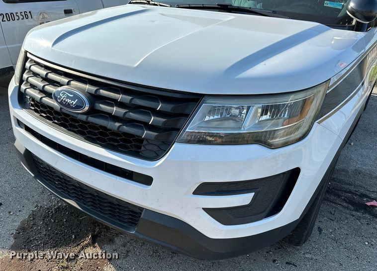 image for item GH9280 2016 Ford Explorer Police Interceptor  SUV