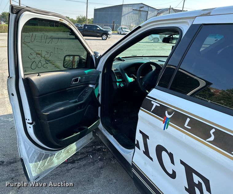 image for item GH9280 2016 Ford Explorer Police Interceptor  SUV