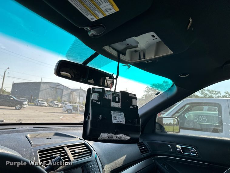 image for item GH9280 2016 Ford Explorer Police Interceptor  SUV