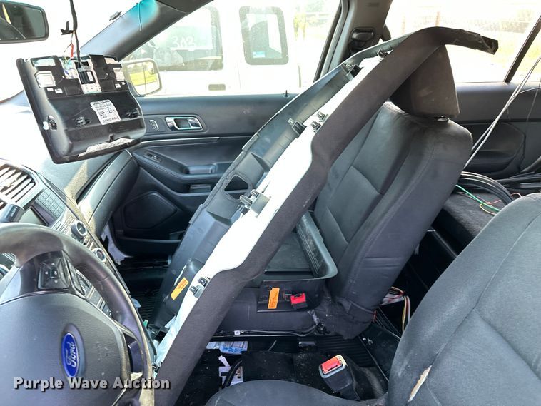 image for item GH9280 2016 Ford Explorer Police Interceptor  SUV