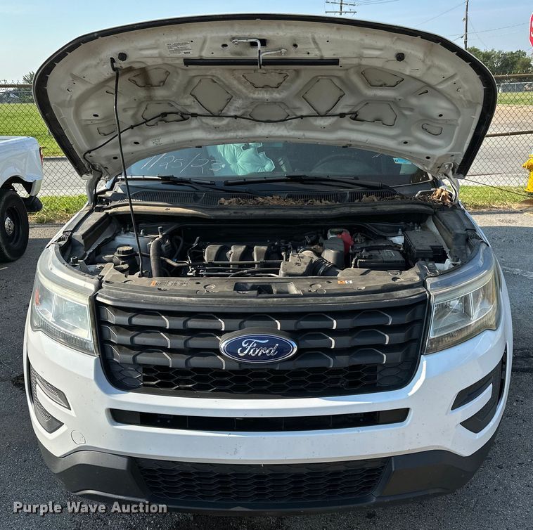 image for item GH9280 2016 Ford Explorer Police Interceptor  SUV