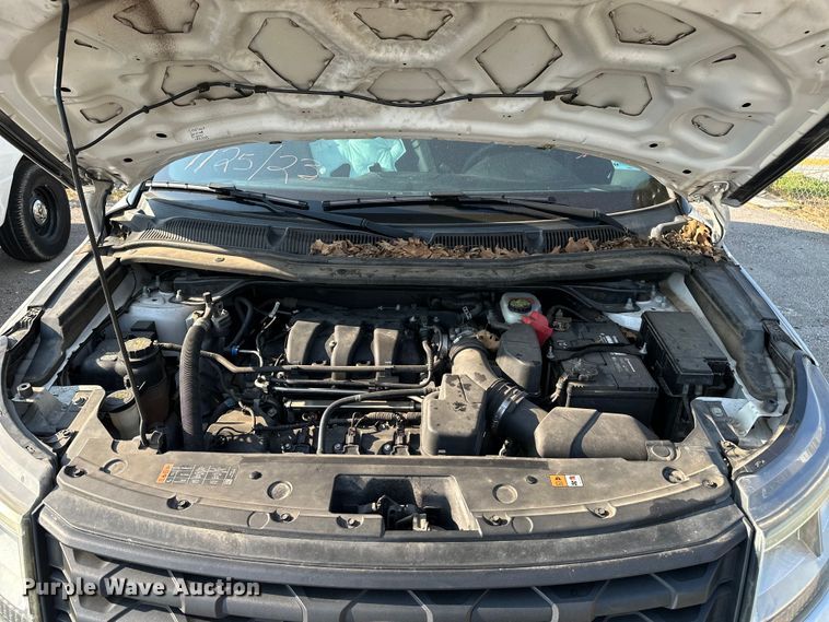 image for item GH9280 2016 Ford Explorer Police Interceptor  SUV