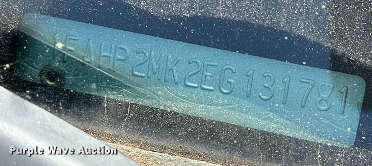 image for item GH9289 2014 Ford Taurus Police Interceptor