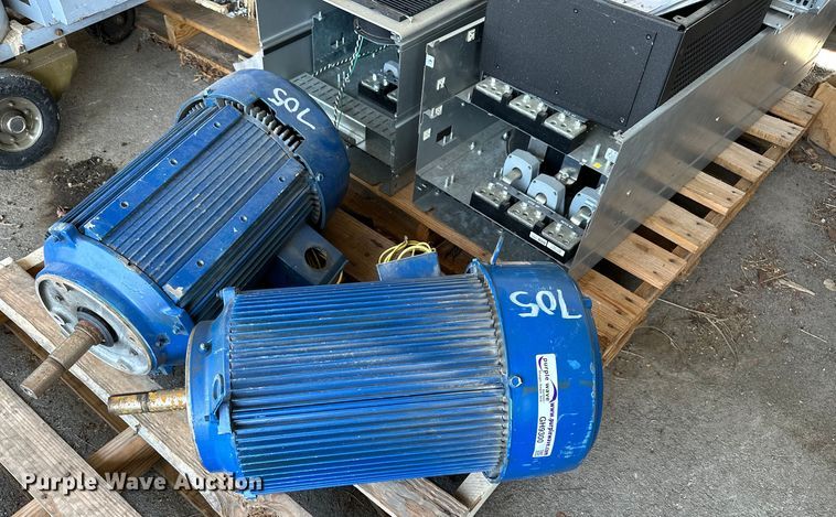 image for item GH9300 (2) Emerson AF06 electric motors