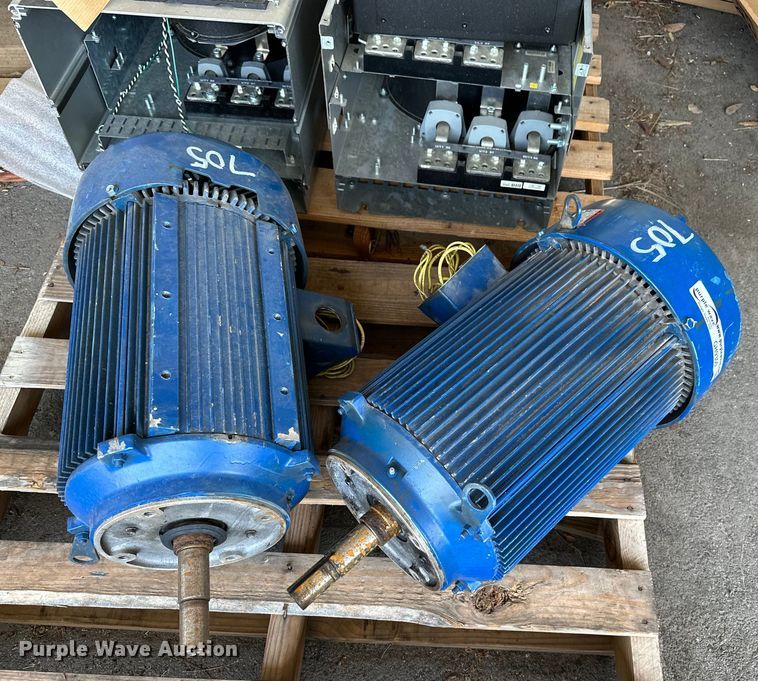 image for item GH9300 (2) Emerson AF06 electric motors