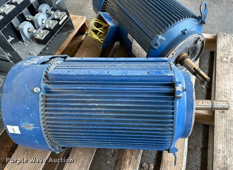 image for item GH9300 (2) Emerson AF06 electric motors