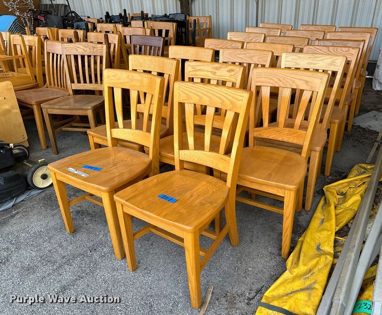 image for item GH9302 (20) wooden chairs