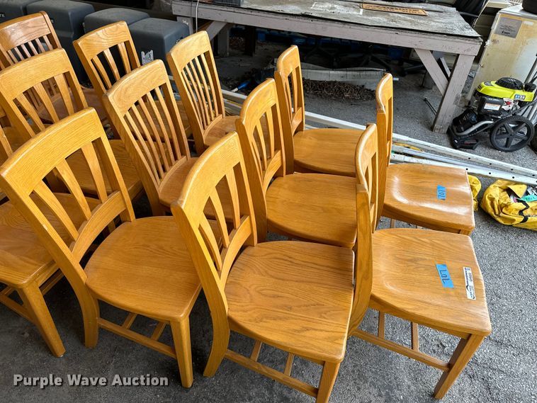 image for item GH9302 (20) wooden chairs