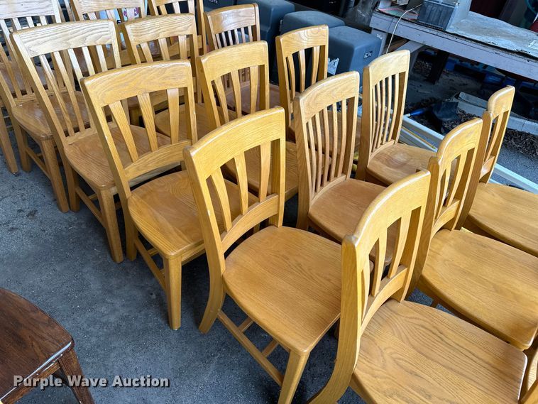 image for item GH9302 (20) wooden chairs