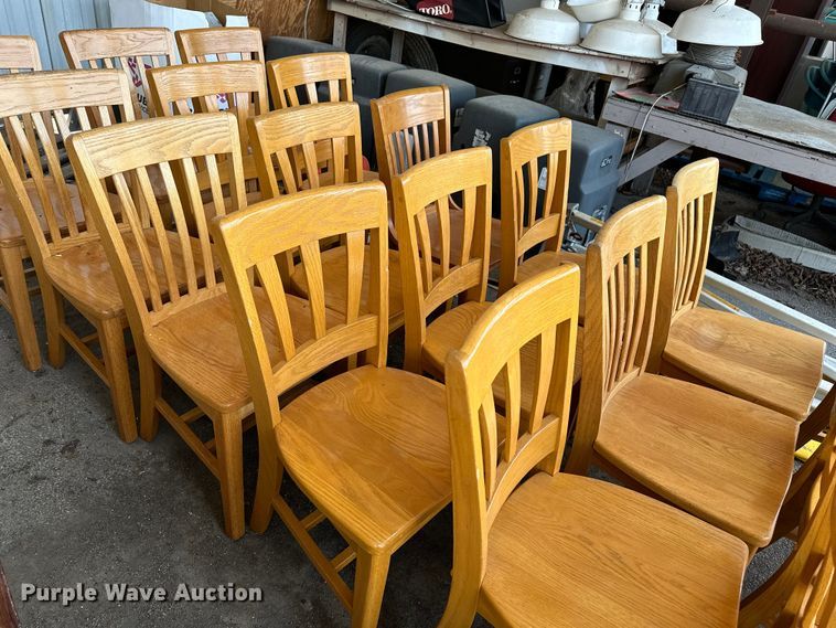 image for item GH9302 (20) wooden chairs