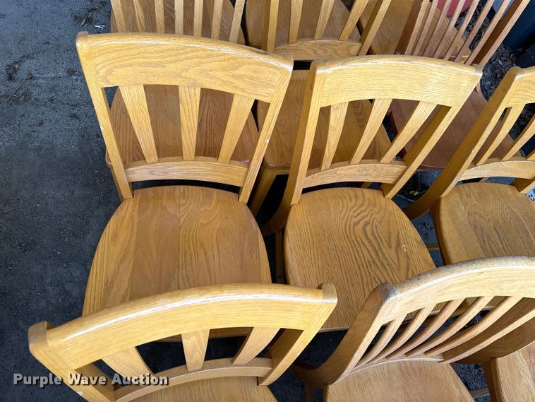 image for item GH9302 (20) wooden chairs