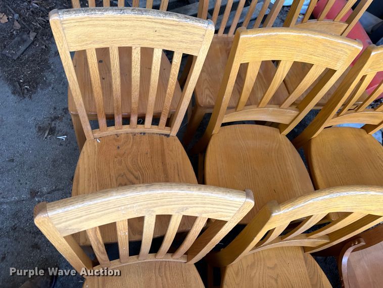 image for item GH9302 (20) wooden chairs
