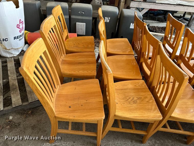 image for item GH9302 (20) wooden chairs