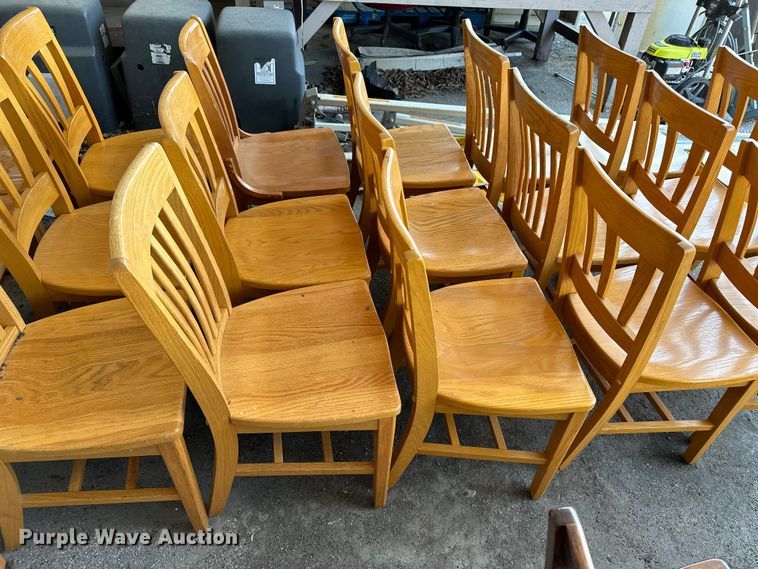 image for item GH9302 (20) wooden chairs