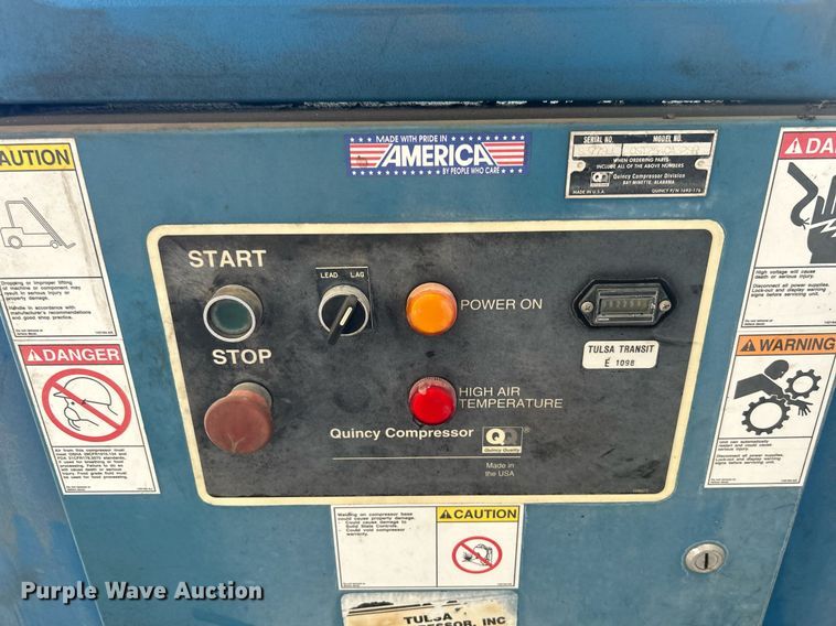 image for item GH9303 Quincy QST25ACA32SR  air compressor