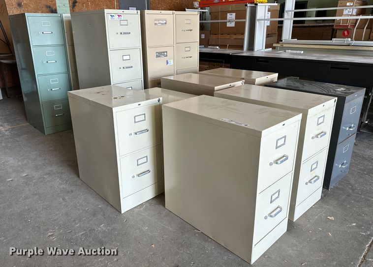 image for item HN9968 (14) file cabinets