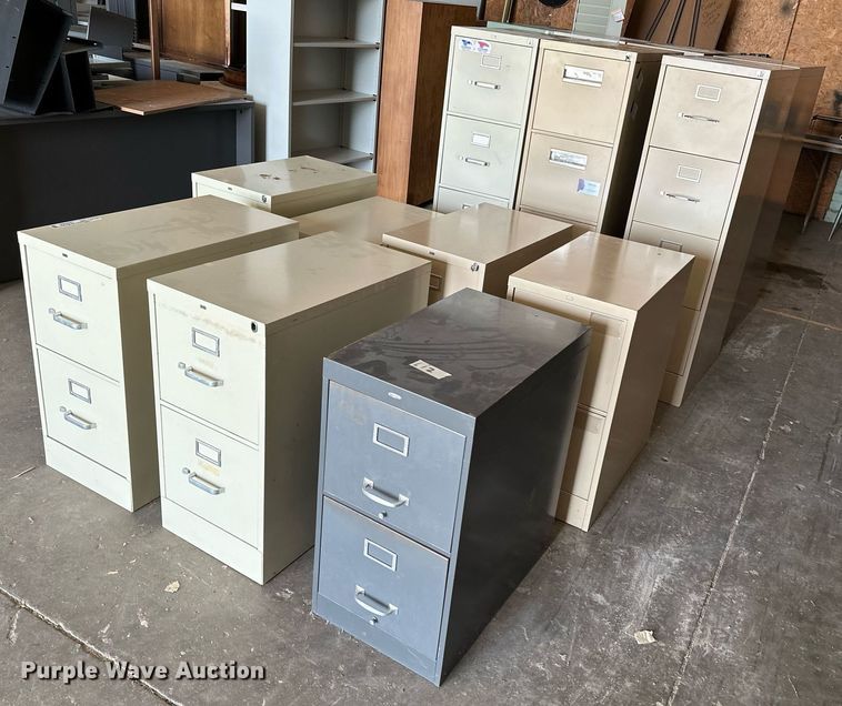 image for item HN9968 (14) file cabinets