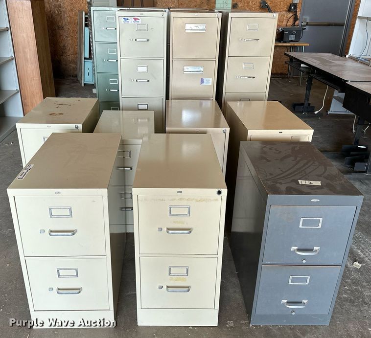 image for item HN9968 (14) file cabinets