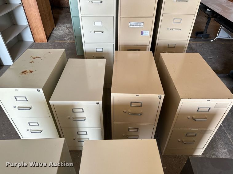 image for item HN9968 (14) file cabinets