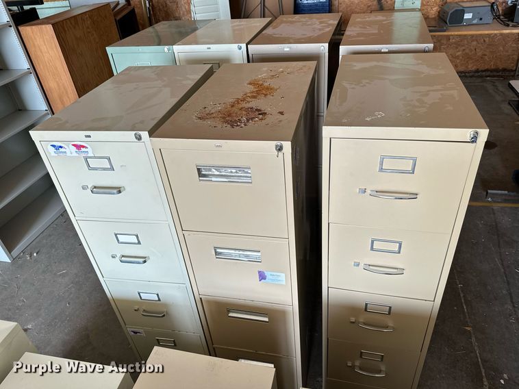 image for item HN9968 (14) file cabinets