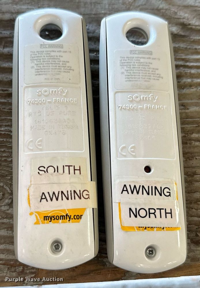 image for item HN9983 (2) Solair electric awnings