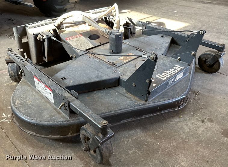 image for item HN9984 Bobcat Mower 72  skid steer rotary mower
