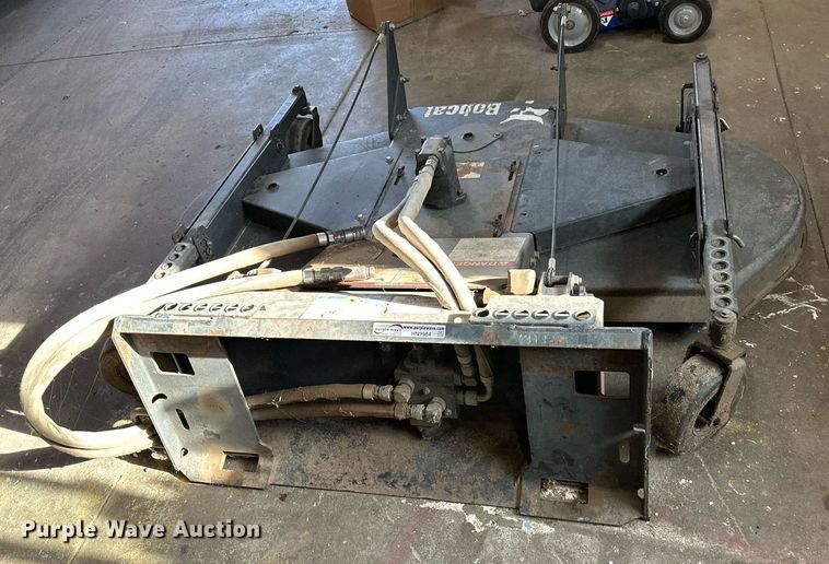 image for item HN9984 Bobcat Mower 72  skid steer rotary mower