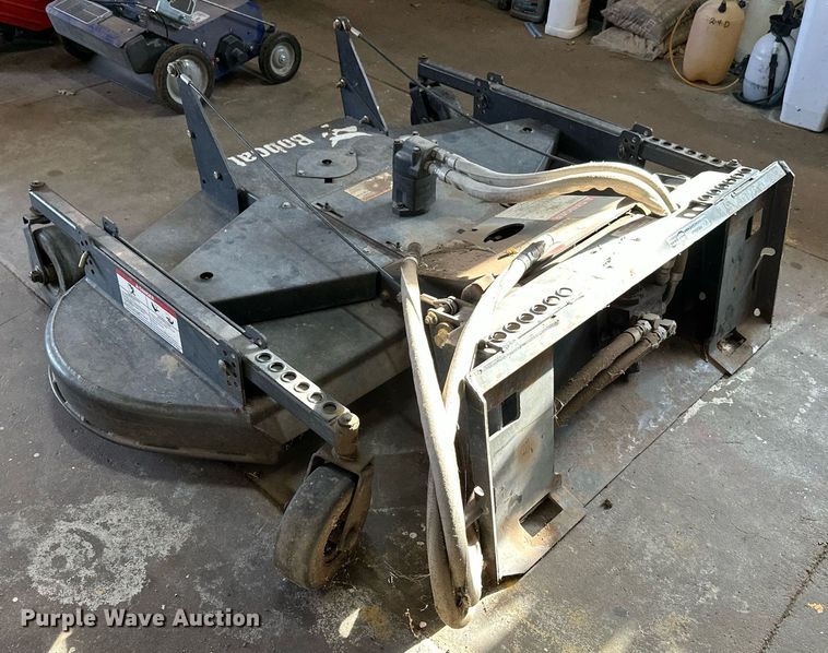 image for item HN9984 Bobcat Mower 72  skid steer rotary mower