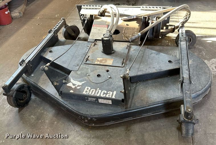 image for item HN9984 Bobcat Mower 72  skid steer rotary mower