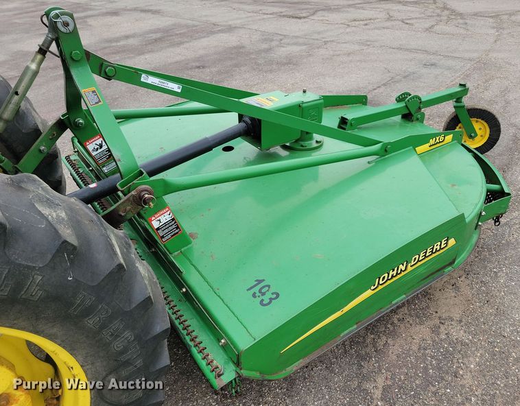 image for item IQ9873 John Deere MX6  rotary mower