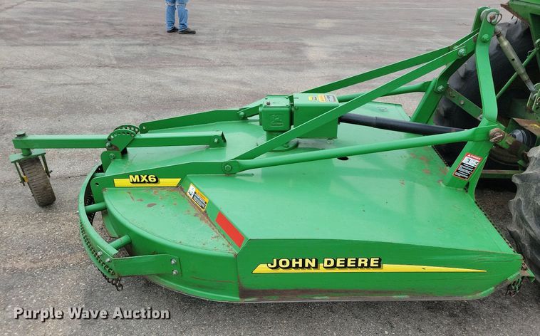 image for item IQ9873 John Deere MX6  rotary mower