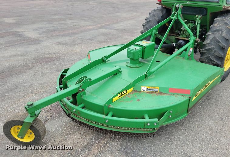 image for item IQ9873 John Deere MX6  rotary mower
