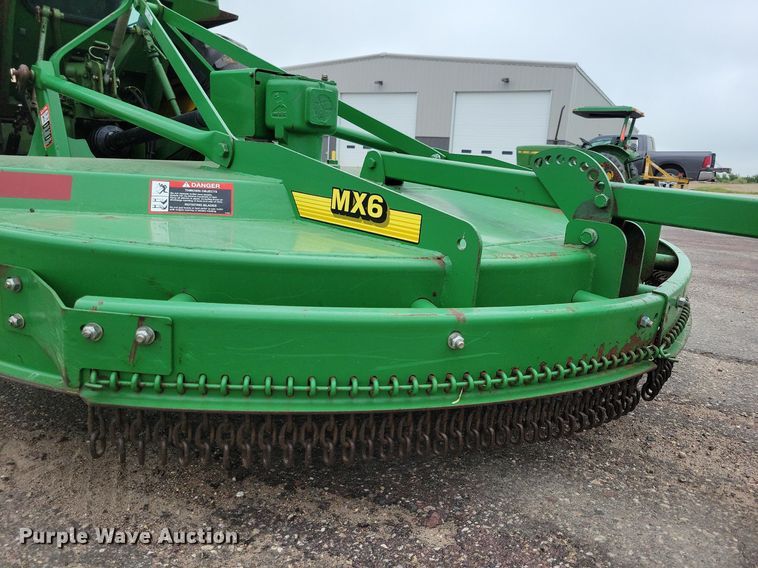 image for item IQ9873 John Deere MX6  rotary mower