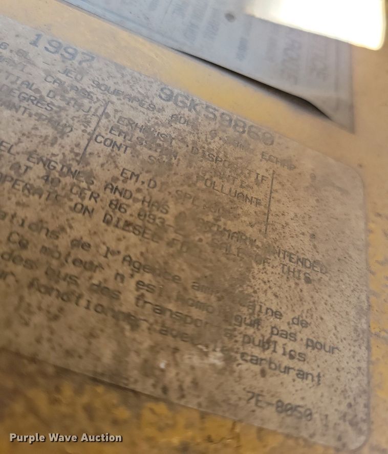 image for item IQ9875 1997 GMC C8500  dump truck