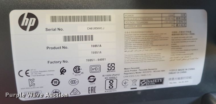 image for item IQ9883 HP Designjet Z5600  postscript printer