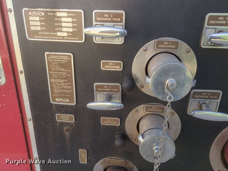 image for item KB9413 1979 Pierce  pumper fire truck