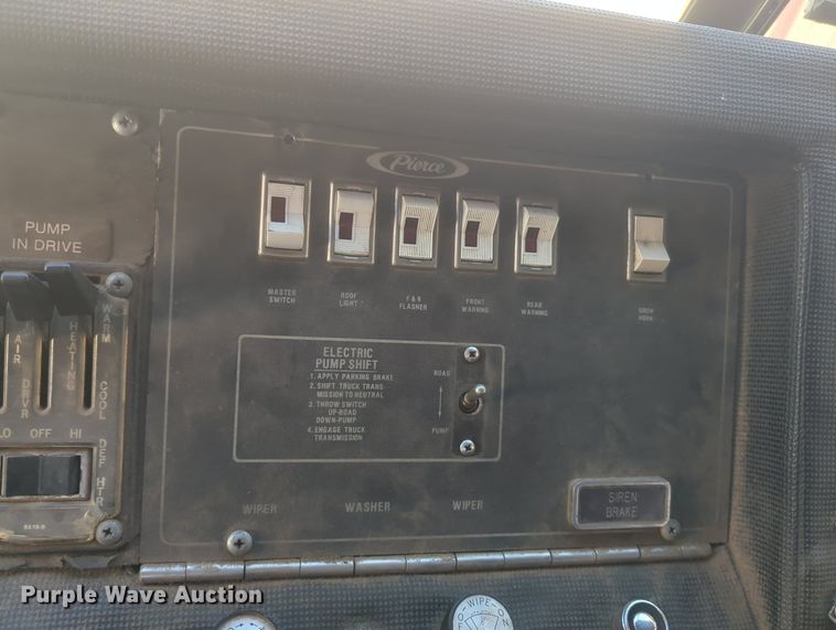 image for item KB9413 1979 Pierce  pumper fire truck